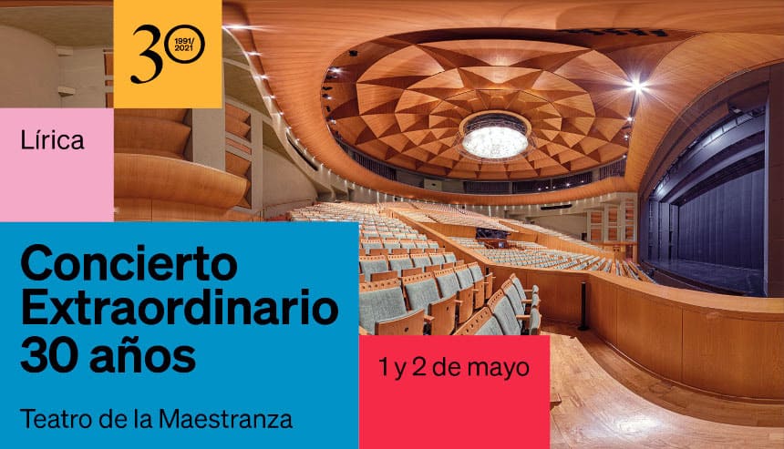 Celebra con nosotros el 30 Aniversario del Teatro de la Maestranza con un concierto extraordinario