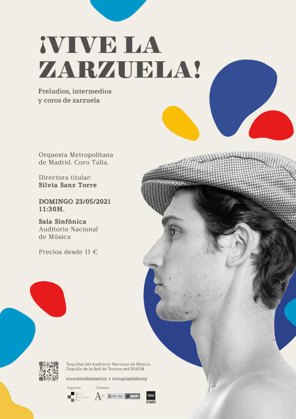 ¡Vive la zarzuela! en el Auditorio Nacional con la Orquesta Metropolitana de Madrid y el Coro Talía