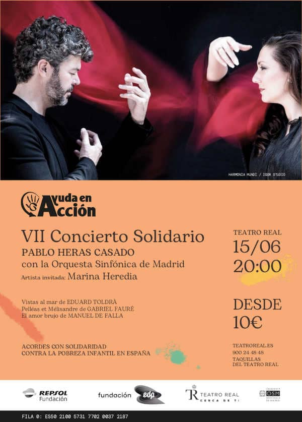Ayuda en Acción celebra VII edición del concierto «Acordes con Solidaridad» en el Teatro Real