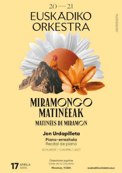 El pianista Jon Urdapilleta protagoniza la 13º Matinée de Miramon El pianista Jon Urdapilleta protagoniza la 13º Matinée de Miramon