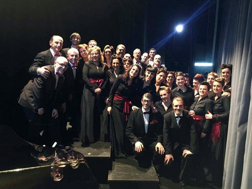 El Coro Rossini lleva los mejores momentos de la Zarzuela al escenario del Teatro Arriaga