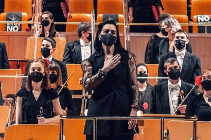 La directora de orquesta Silvia Sanz Torre