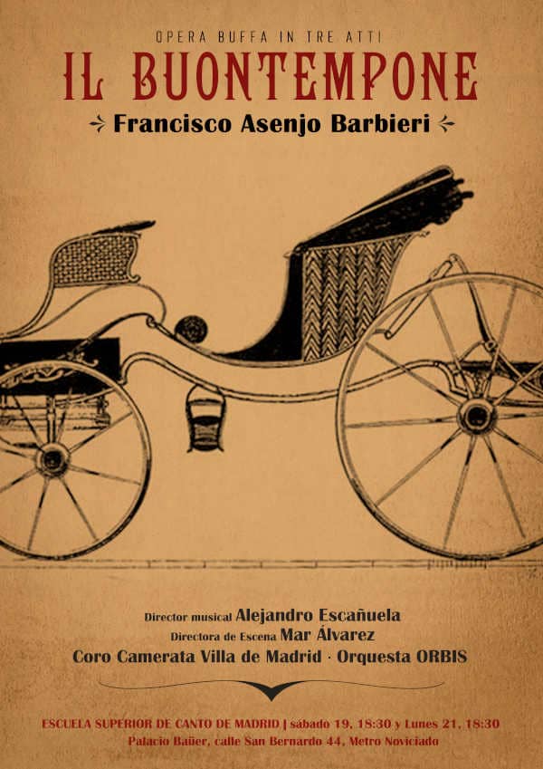 Estreno mundial de Il Buontempone, única ópera de Barbieri