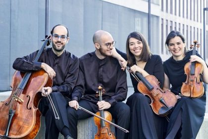 Raquel García-Tomás dialogará con Bach y Monteverdi en el Festival Castell de Peralada Cosmos Quartet