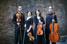 El Auditori estrena obras de Montserrat Lladó y José Mora con el Cosmos Quartet, CrossingLines y FRAMES Percussion Cosmos Quartet