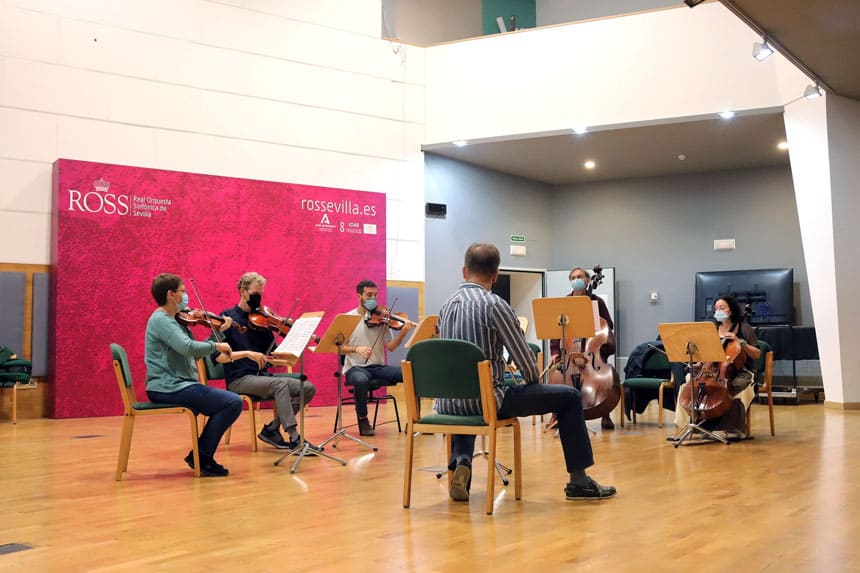 La Real Orquesta Sinfónica de Sevilla celebra su octavo concierto del Ciclo de Música de Cámara