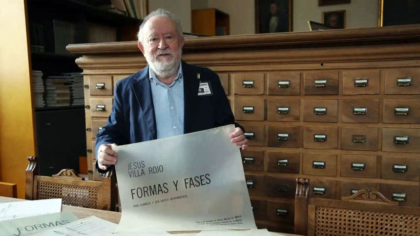 El compositor y clarinetista Jesús Villa-Rojo dona su archivo personal a la BNE