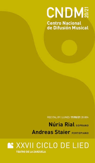 La voz luminosa de Núria Rial llega al ciclo de Lied del Centro Nacional de Difusión Musical
