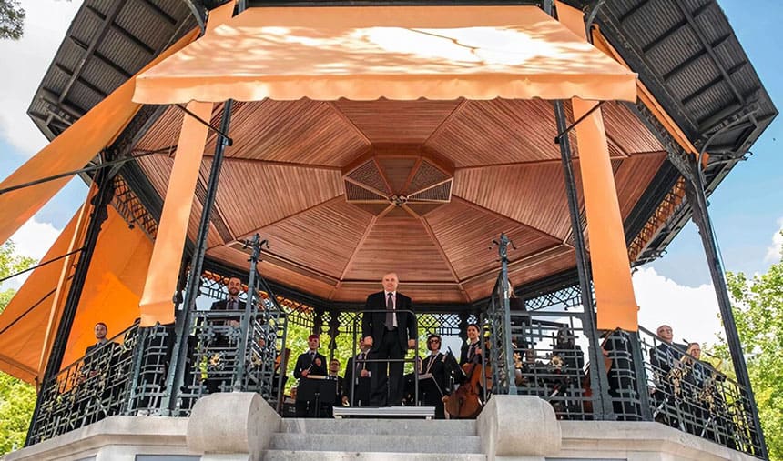 La Banda Sinfónica Municipal de Madrid inicia su ciclo de conciertos de verano en el Parque de El Retiro