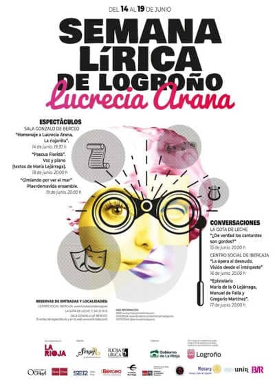 Comienza la Primera Semana Lírica de Logroño, Lucreia Arana