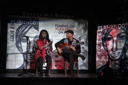 Buika, acompañada de la guitarra de Jerónimo Maya