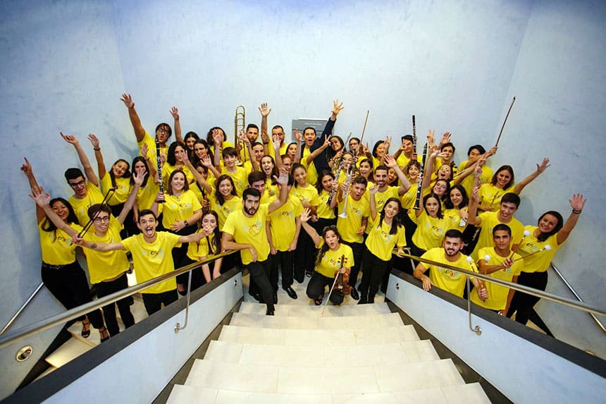 La Joven Orquesta de Gran Canaria culmina la temporada de la Academia de la OFGC