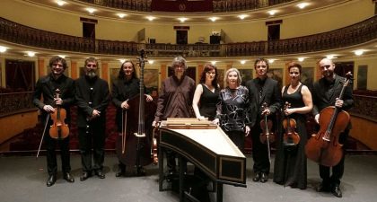 Núria Espert & La Tempestad con Pablo Suárez Calero y Guillermo Peñalver en "Vivaldi Natura: Las cuatro estaciones"