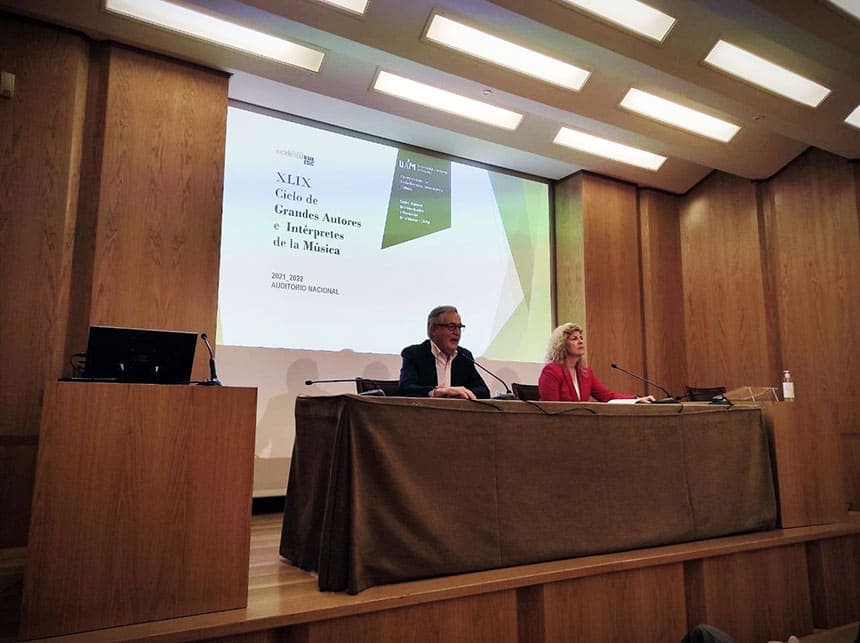 Presentado el XLIX Ciclo de Grandes Autores e Intérpretes de la Música de la UAM