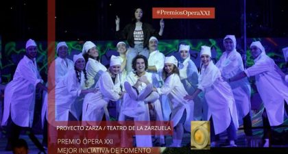 El Proyecto Zarza del Teatro de la Zarzuela, Premio Ópera XXI a la Mejor Iniciativa de Fomento de la Lírica