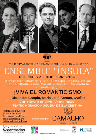 Presentada la quinta edición del Festival Internacional de Música de Isla Cristina