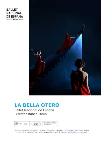 Manuel Busto dirige el estreno de La Bella Otero, del Ballet Nacional de España, en el Teatro de la Zarzuela