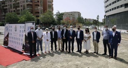 Fundación Hispania Música y su orquesta, Concerto Málaga, ponen la primera piedra para construir su sede