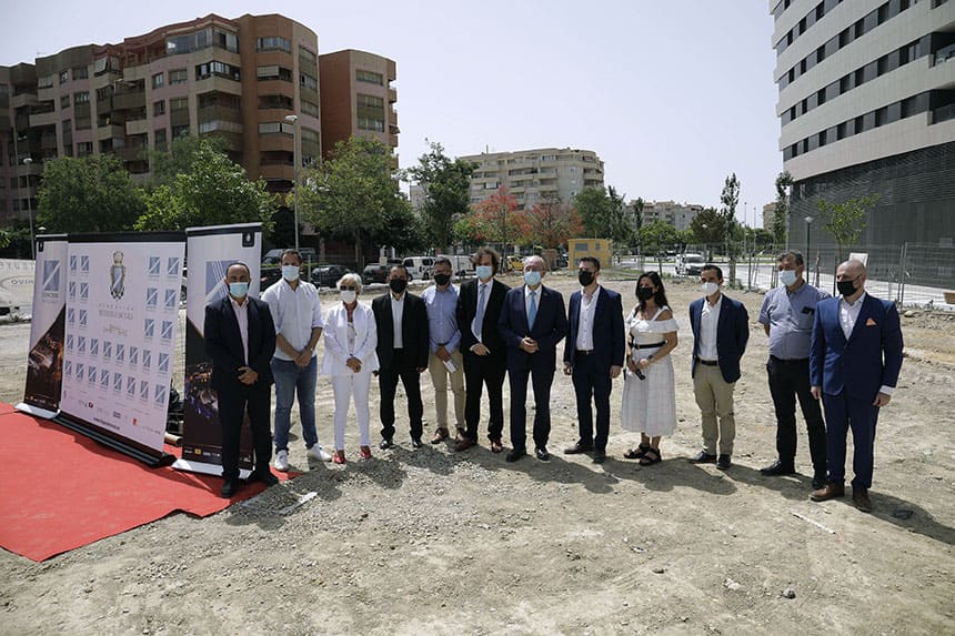 Fundación Hispania Música y su orquesta, Concerto Málaga, ponen la primera piedra para construir su sede