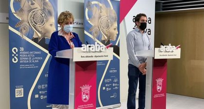 La XXXIX edición de la Semana de Música Antigua de Álava contará con 11 conciertos y 12 actividades