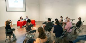 Teresa Bueso y Joan Enric Lluna en la prsentación