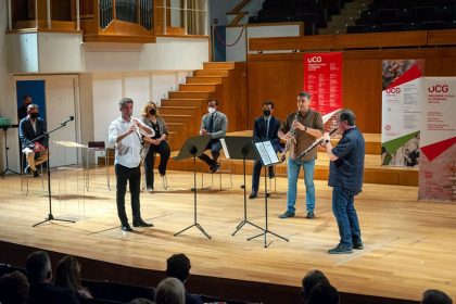 Actuaciones musicales durante le Presentación de la temporada 21-22