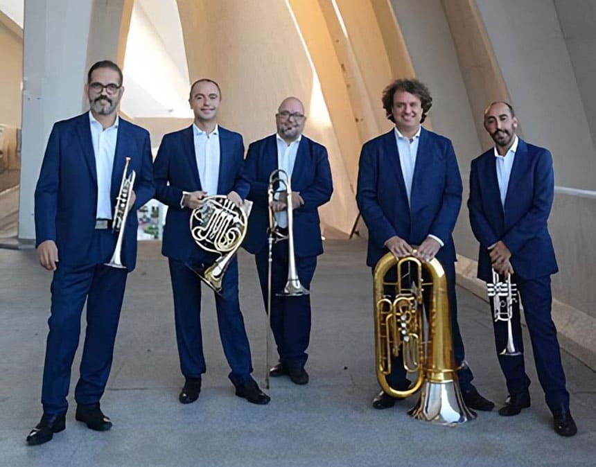 El grupo Spanish Brass presenta su gira veraniega de 2021