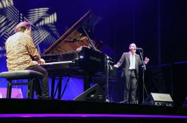 Dorantes derrochó identidad en una noche protagonizada por el piano en el Festival Internacional del Cante de las Minas Dorantes y Pedro ‘El Granaíno’
