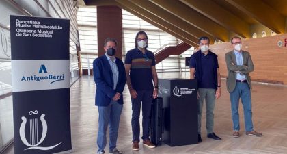 La Orquesta Nacional de España y Leonidas Kavakos actúan en el Kursaal dentro de la Quincena Musical