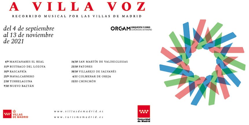La Comunidad de Madrid celebra la tercera edición de su ciclo A Villa Voz
