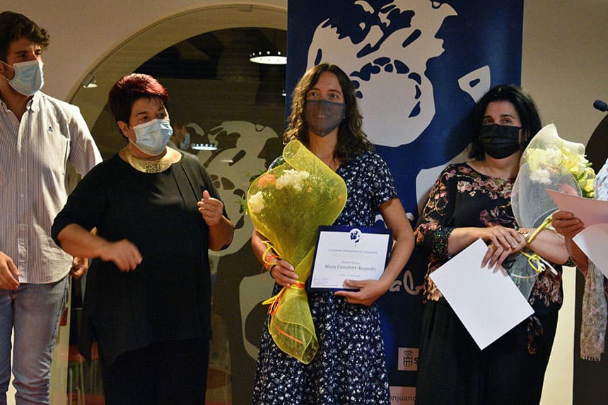 María Camahort Alejandro, ganadora del IV Concurso Internacional de Composición María de Pablos