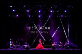 Maria Toledo con su Ranchera flamenca