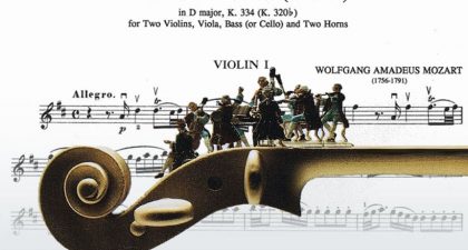 Audición comentada - Divertimentos de Mozart