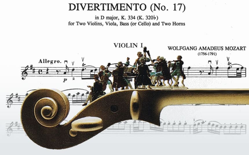 Audición comentada – Divertimentos de Mozart