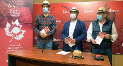 Neopercusión protagoniza ‘Valonsadero suena’, paseo acústico al abrigo de pinturas rupestres en Otoño Musical Soriano