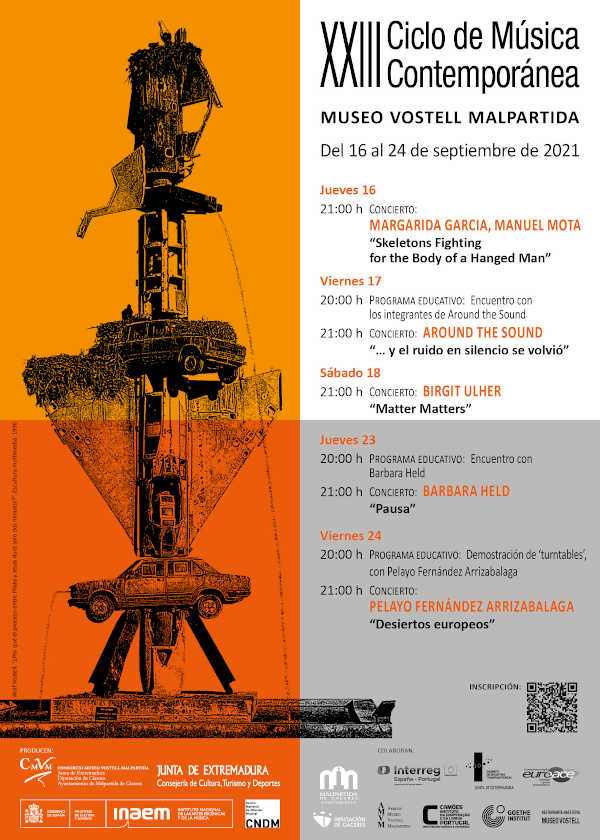 El CNDM coproduce el XXIII Ciclo de Música Contemporánea del Museo Vostell Malpartida