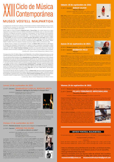 El CNDM coproduce el XXIII Ciclo de Música Contemporánea del Museo Vostell Malpartida