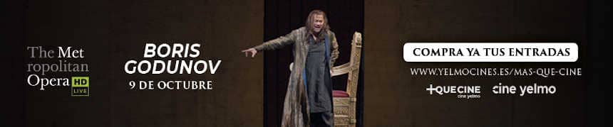 Cine Yelmo proyecta en exclusiva la gran ópera rusa Boris Godunov, del Metropolitan Opera House de Nueva York