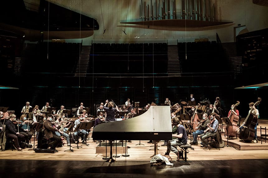 El prodigioso clavecinista Jean Rondeau presenta en Madrid su último disco dedicado a Carl Philipp Emanuel Bach