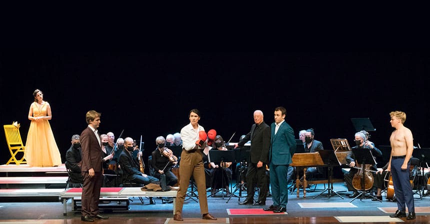 William Christie presenta en Les Arts ‘Partenope’, de Händel, en versión semiescenificada