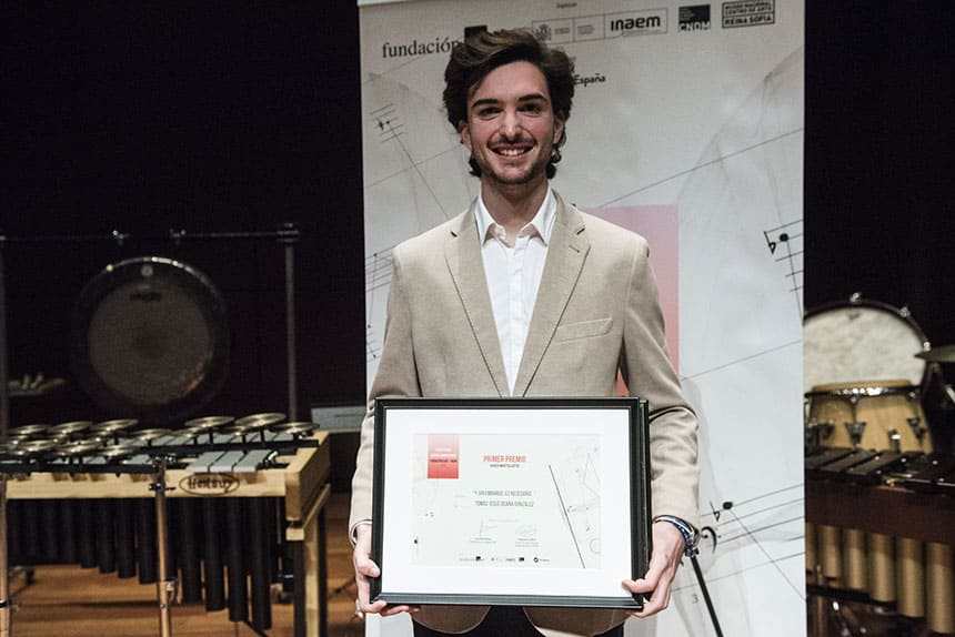Tomás Jesús Ocaña González conquista el XXXII Premio Jóvenes Compositores 2021 Fundación SGAE-CNDM Tomás Jesús Ocaña González conquista el XXXII Premio Jóvenes Compositores 2021 Fundación SGAE-CNDM