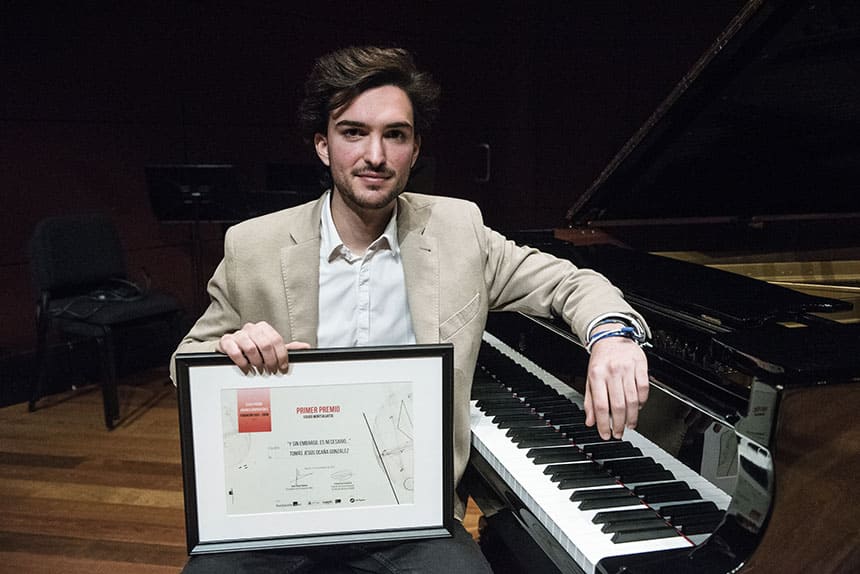 Tomás Jesús Ocaña González conquista el XXXII Premio Jóvenes Compositores 2021 Fundación SGAE-CNDM Tomás Jesús Ocaña González conquista el XXXII Premio Jóvenes Compositores 2021 Fundación SGAE-CNDM