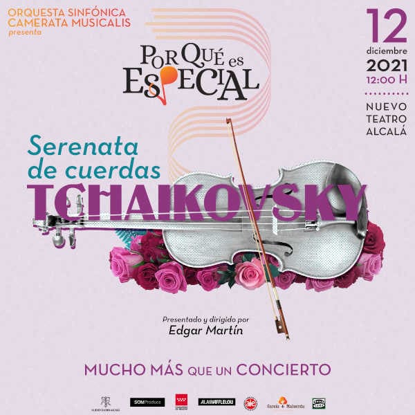 El Tchaikovsky más íntimo, protagonista del próximo ‘Por qué es especial’ de Camerata Musicalis