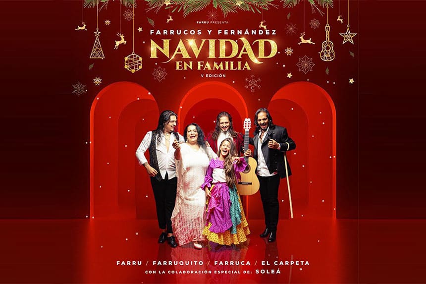 «Un cuento de Navidad» el reencuentro musical y familiar de la saga Farruco y Fernández