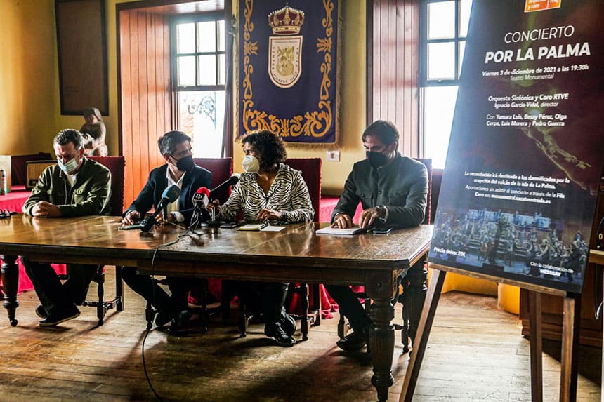 Concierto solidario ‘Por La Palma’, con la Orquesta y Coro RTVE
