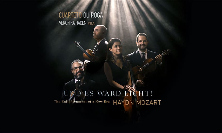 En do mayor: el Cuarteto Quiroga presenta en Madrid su último disco protagonizado por Haydn y Mozart