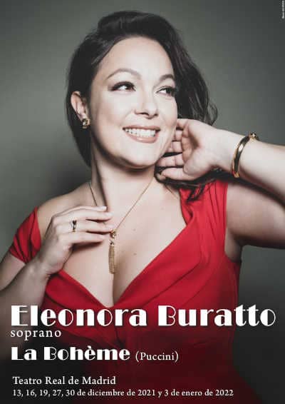 Eleonora Buratto regresa al Teatro Real ahora con su aclamada Mimì de La Bohème Eleonora Buratto regresa al Teatro Real ahora con su aclamada Mimì de La Bohème