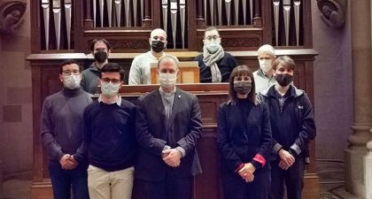 La ESMUC y la parroquia de la Sagrada Familia de Barcelona firman un convenio de colaboración