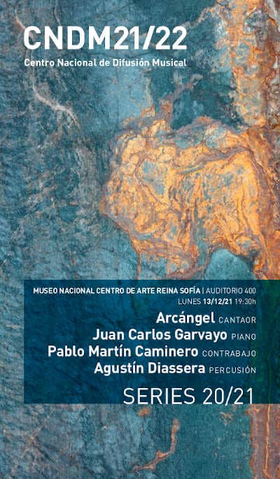 El cantaor Arcángel da voz a Dante en «A mitad del camino de la vida»: obra encargo del CNDM a Mauricio Sotelo El cantaor Arcángel da voz a Dante en «A mitad del camino de la vida»: obra encargo del CNDM a Mauricio Sotelo