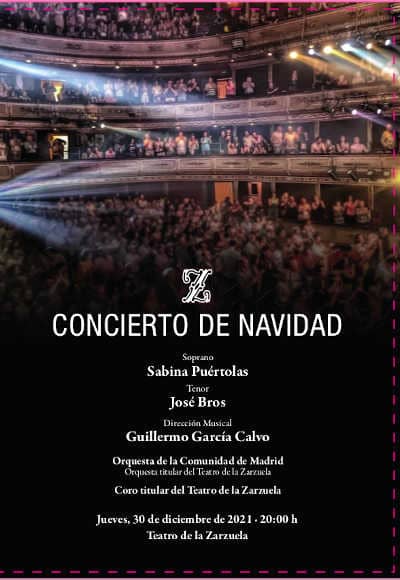 El Teatro de la Zarzuela pone punto final a 2021 celebrando la música española con García Calvo, Puértolas y Bros